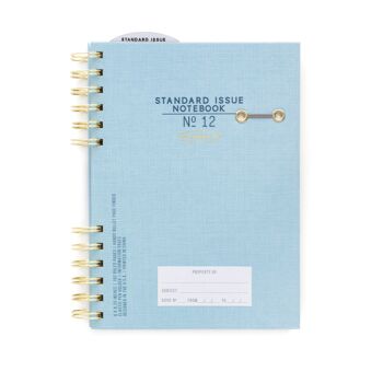 Planificateur Standard Issue No.12 Twin Wire - Bleu 1