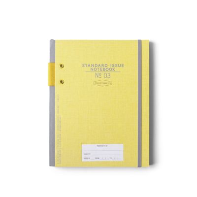 Standardausgabe Nr. 03 Hardcover-Planer – Ocker