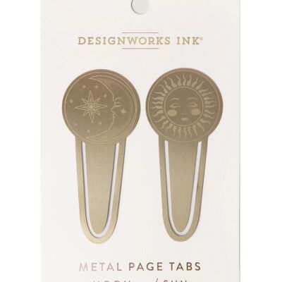 Metal Page Tabs - Celestial