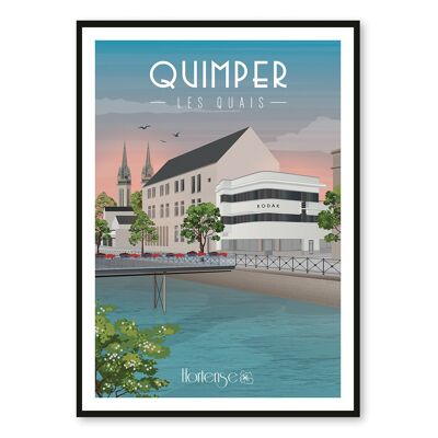 Póster Quimper - The Quays