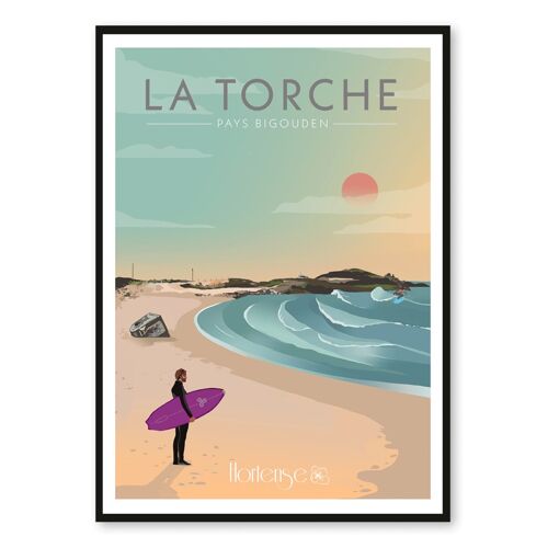 Affiche La Torche - Pays Bigouden