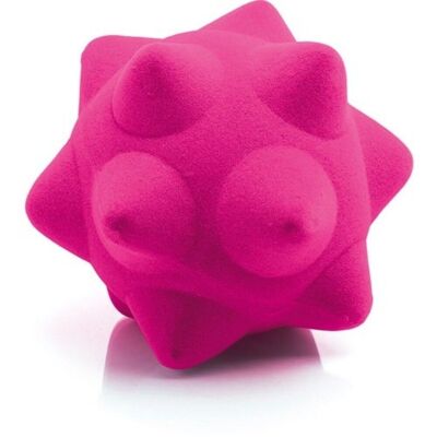 Rubbabu - Bola sensorial rosa - Ø10cm