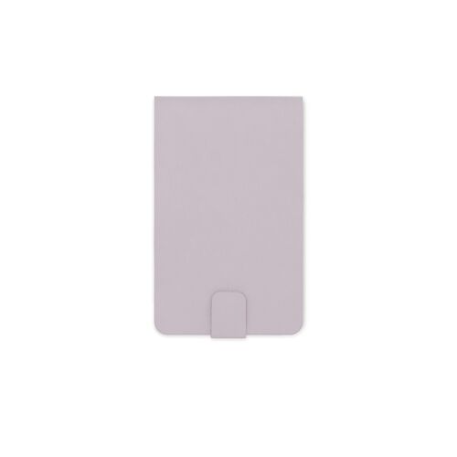 Leatherette Notepad - Dusty Lilac