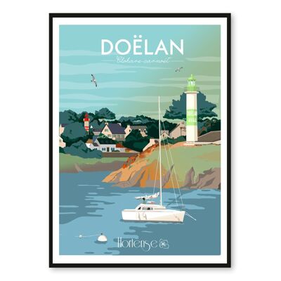 Affiche Doëlan - Clohars-Carnoët