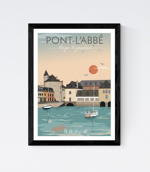 Affiche Pont-l'Abbé - Pays Bigouden