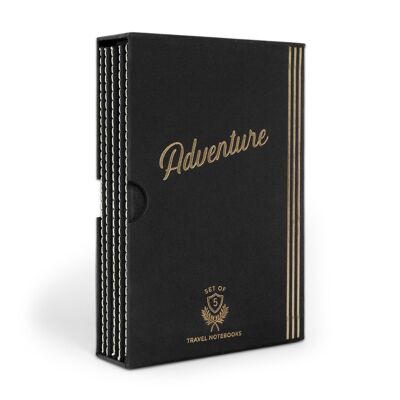 Carnets De Voyage - Aventure (Lot De 5)