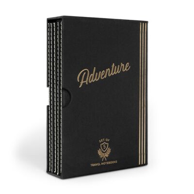 Cuadernos De Viaje - Aventura (Juego De 5)