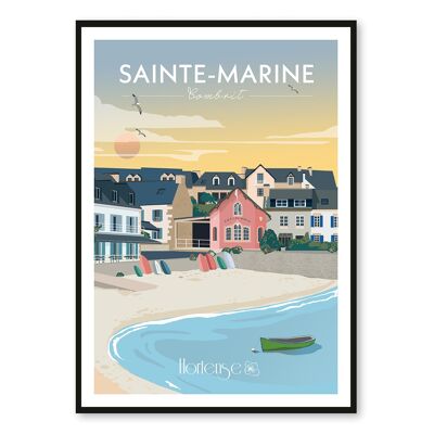 Sainte-Marine poster - Combrit
