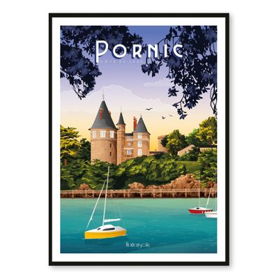 Affiche Pornic - Côte de Jade