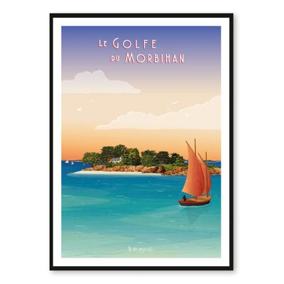 Affiche Le Golfe du Morbihan