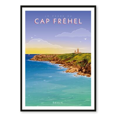 Cap Fréhel poster - The Lighthouse