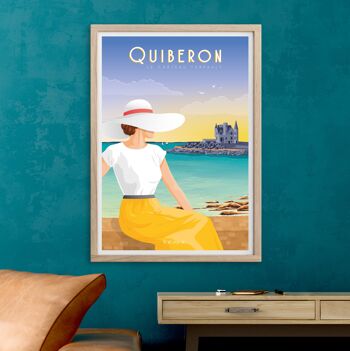 Affiche Quiberon - Le château Turpault 2