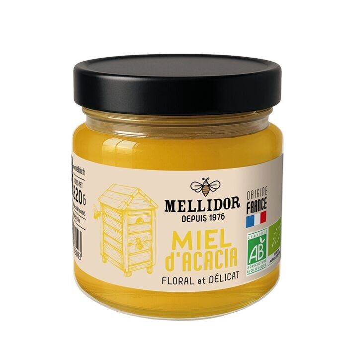 MIEL D'ACACIA BIO ORIGINE FRANCE