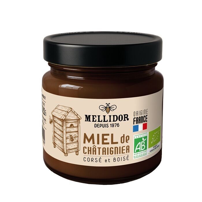 MIEL DE CHATAIGNER BIO ORIGINE FRANCE