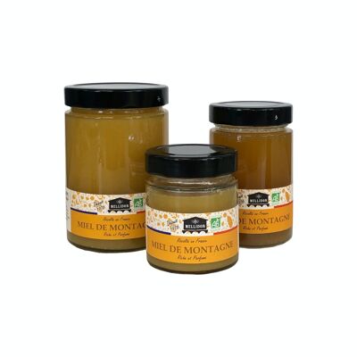 ORGANIC MOUNTAIN HONEY FROM FRANCE