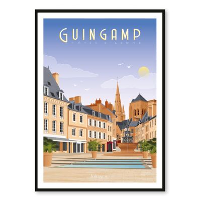 Guingamp poster - Côtes-d'Armor