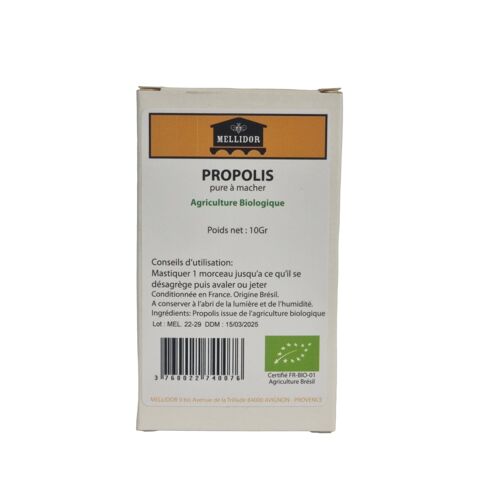 PROPOLIS PURE A MACHER BIOLOGIQUE 10g