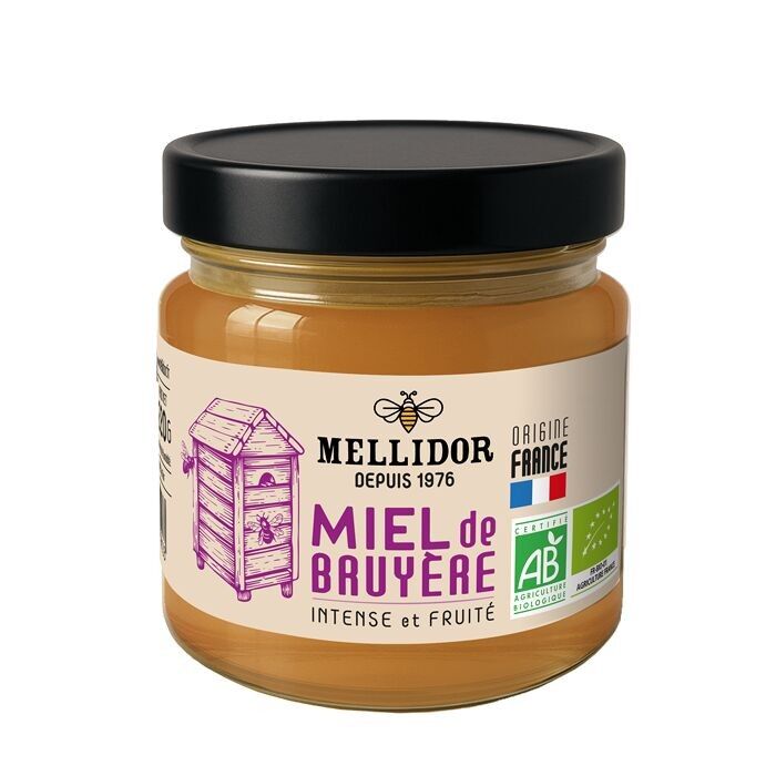 MIEL DE BRUYERE BIO ORIGINE FRANCE