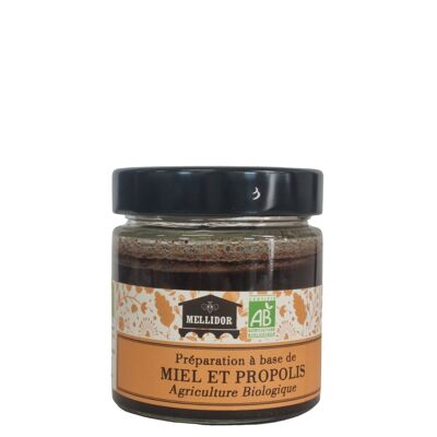 MIEL ET PROPOLIS BIO 220 g