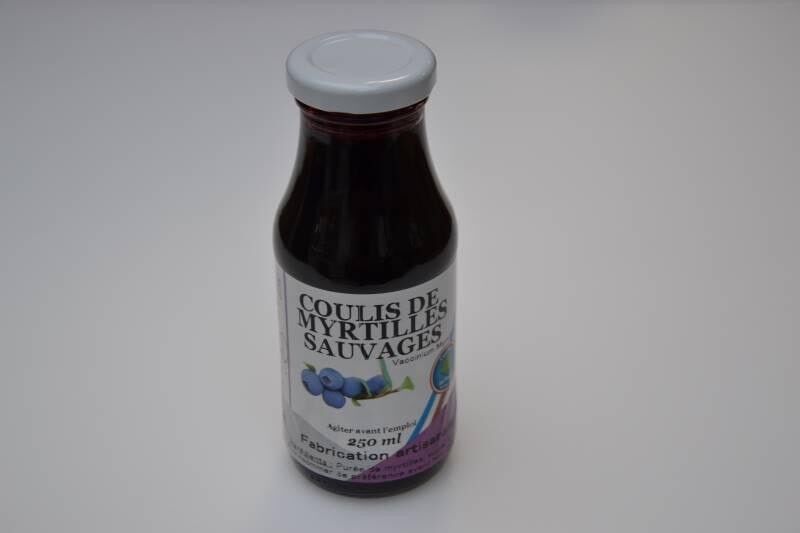 COULIS DE MYRTILLES SAUVAGES