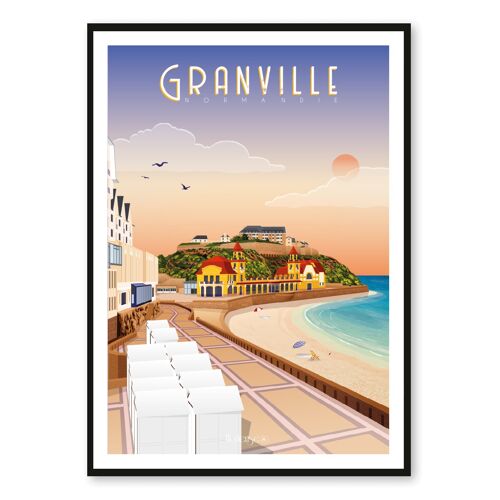 Affiche Granville - Normandie
