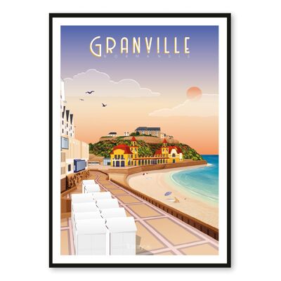 Granville poster - Normandy
