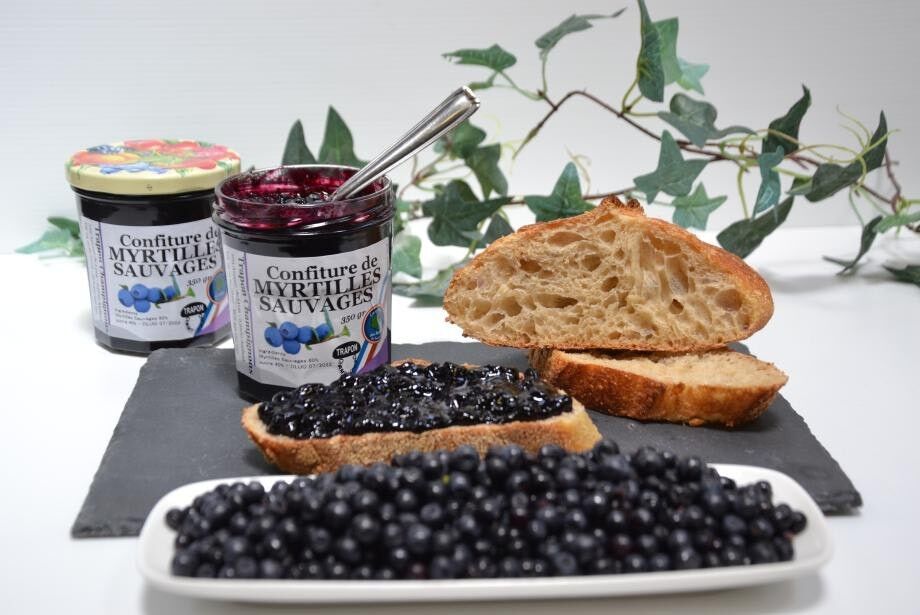 CONFITURE DE MYRTILLES SAUVAGES