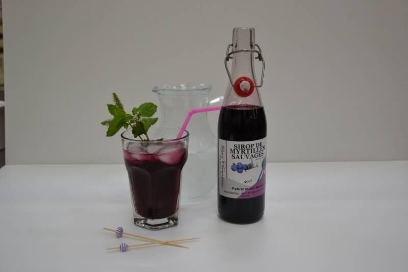 SIROP DE MYRTILLES SAUVAGES