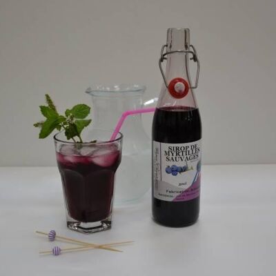 SIROP DE MYRTILLES SAUVAGES