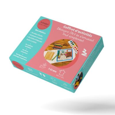 Box de jeux éducatifs enfant « Art et culture » - 7 à 12 ans