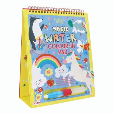 SPIRAL PAD WITH RAINBOW FAIRY MAGIC WATER PEN
