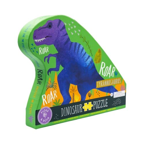 PUZZLE CON FORMA DINO (40 PIEZAS)