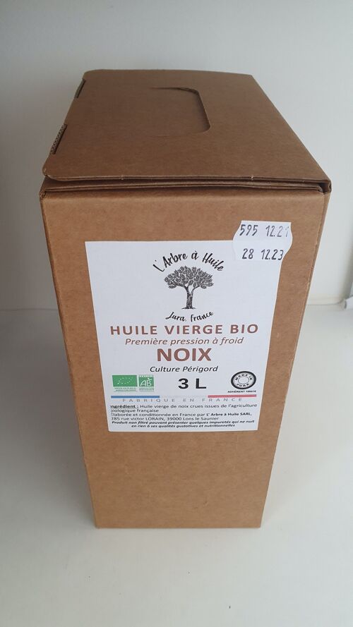 HUILE DE NOIX AB BAG IN BOX 3L