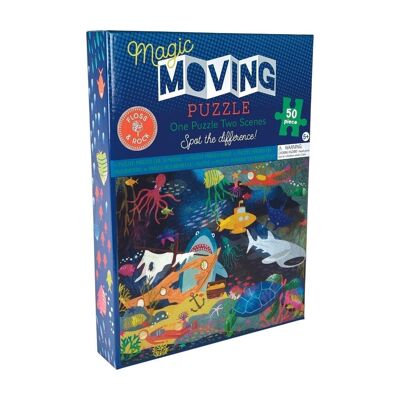 MAGIC MOVING DEEP SEA PUZZLE (50 PIECES)