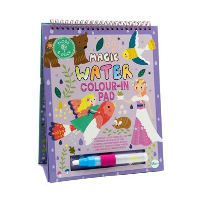 SPIRAL PAD WITH MAGIC WATER PEN FAIRY TALE