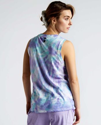 Débardeur tie dye TCN lavande - TFLA421V23 2