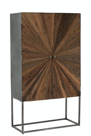 ARMOIRE BAR SHANIL 2P BS/ME NA (90x40x160cm) 1