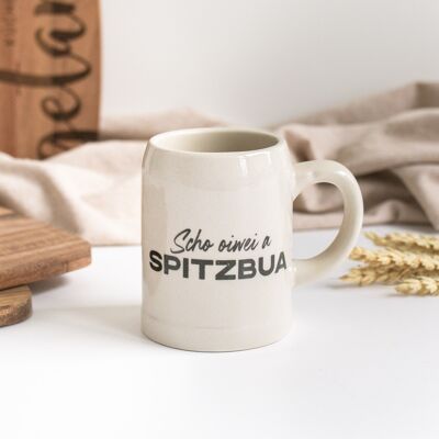 Scho oiwei a Spitzbua - beer mug children