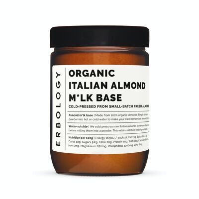 Base de lait d'amande biologique