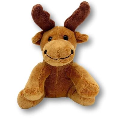 Soft toy Elk Emil soft toy cuddly toy