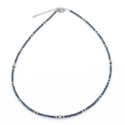 CO88 Halskette gemischte Miyuki-Perlen ips 40+5cm
