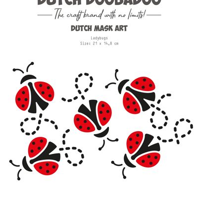 DDBD Mask-Art Ladybugs A5