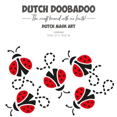 DDBD Mask-Art Coccinelles A5