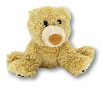 Peluche ours Ralle pattes brodées doudou peluche 2