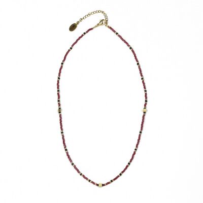 CO88 necklace mixed miyuki beads 40+5cm