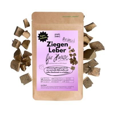 Super treat made from 100% freeze-dried goat liver (80g)