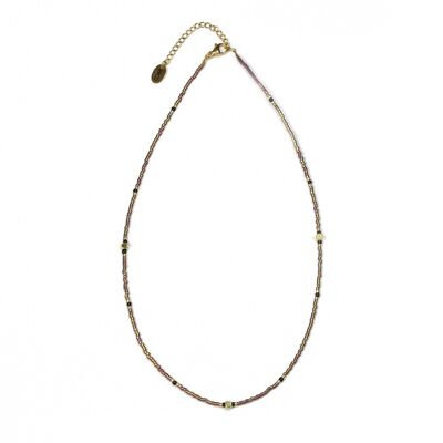 CO88 necklace mixed miyuki beads 40+5cm