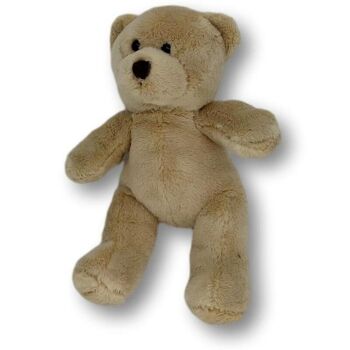 Peluche Paula peluche doudou marron clair 1