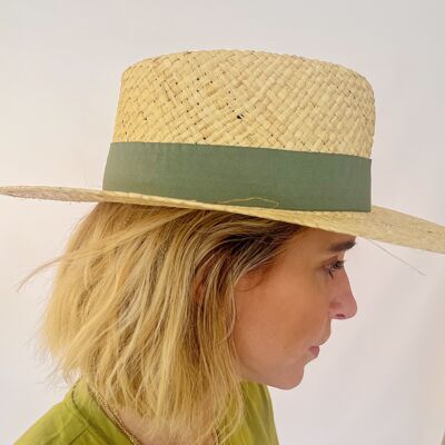 CARO HAT - SPRING GREEN