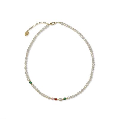 CO88 necklace pearls with beads IPG